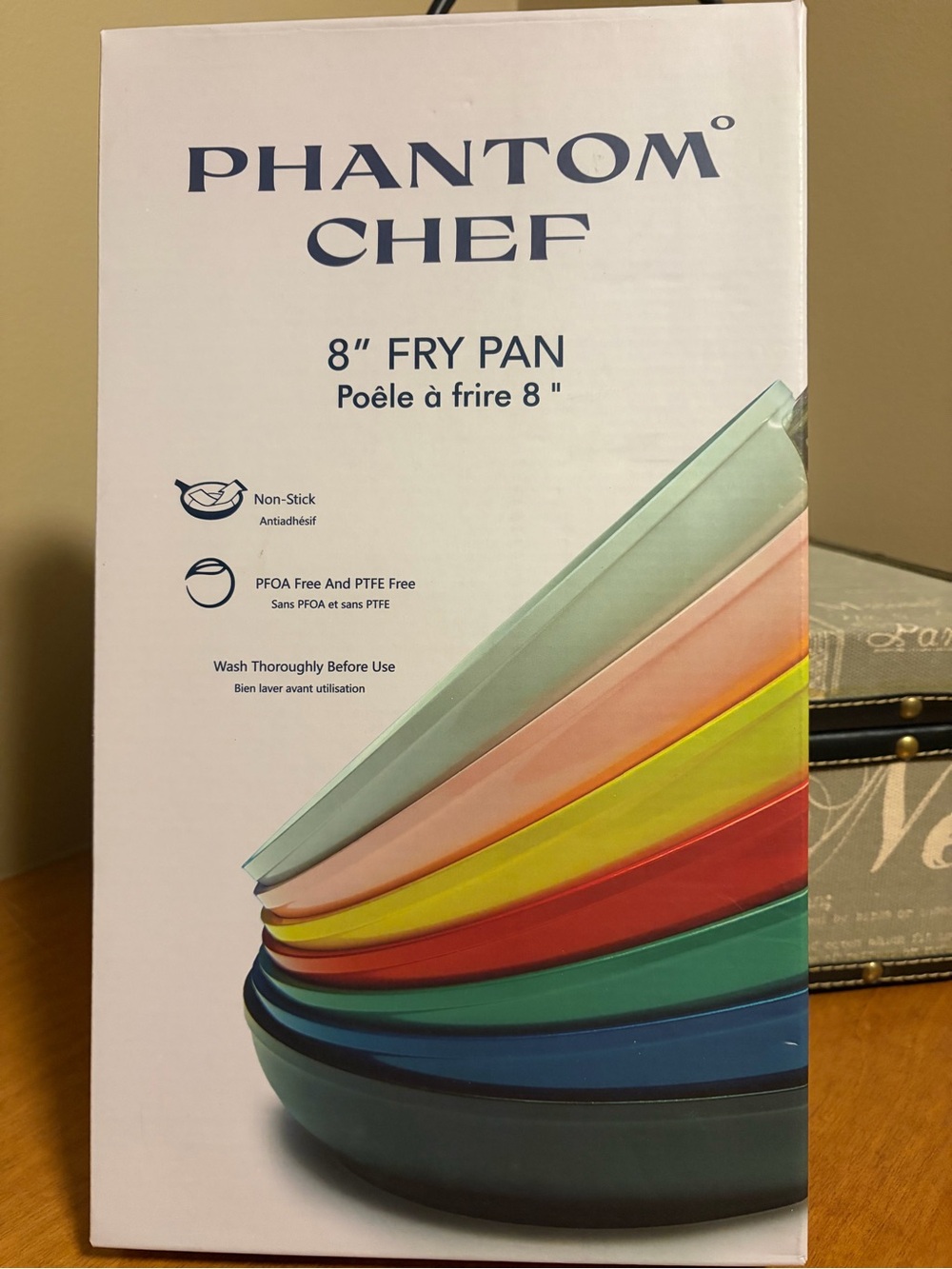 NWT Phantom Chef 8" Fry Pan - Blue Non-Stick
